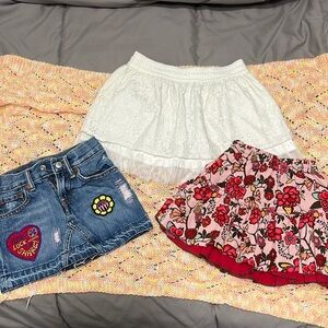Toddler Girls 3T Skirt Bundle (3 skirts)
